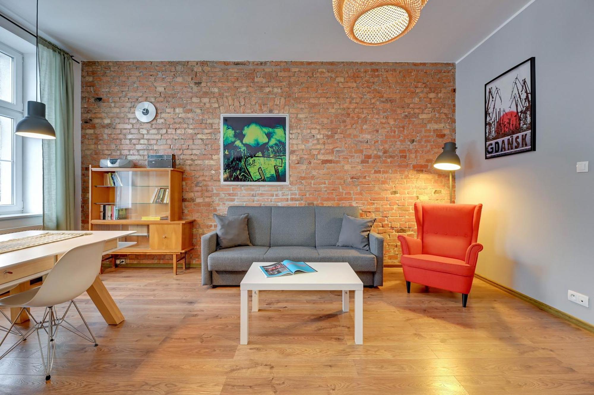 City Center, Art House & Family Stay By Downtown Apartments Gdańsk Exterior foto
